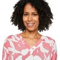 thumbnail image 4 of Iyla Women's Printed Roll Cuff Shirt, 4 of 6