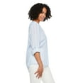 thumbnail image 2 of Iyla Women's Printed Roll Cuff Shirt, 2 of 6