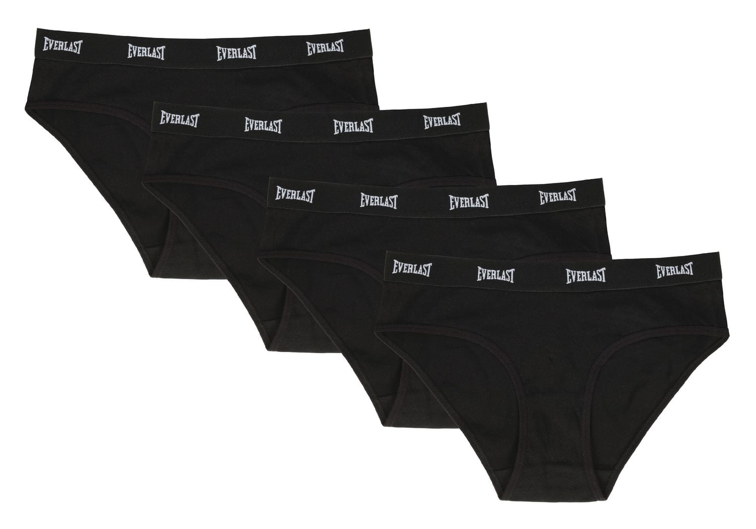 Everlast Women's Briefs Underwear Women's Comfortable Panties 4 Pack