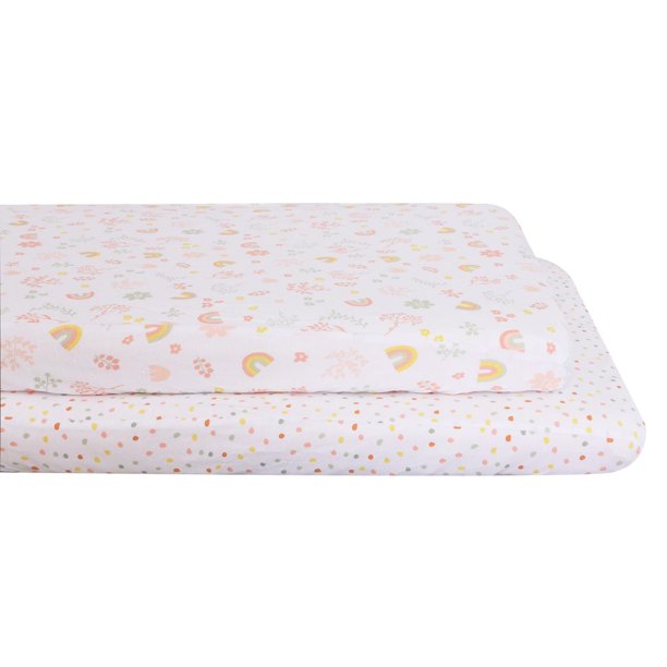 Baby 2Pack Jersey Mini Crib Sheets Walmart.ca