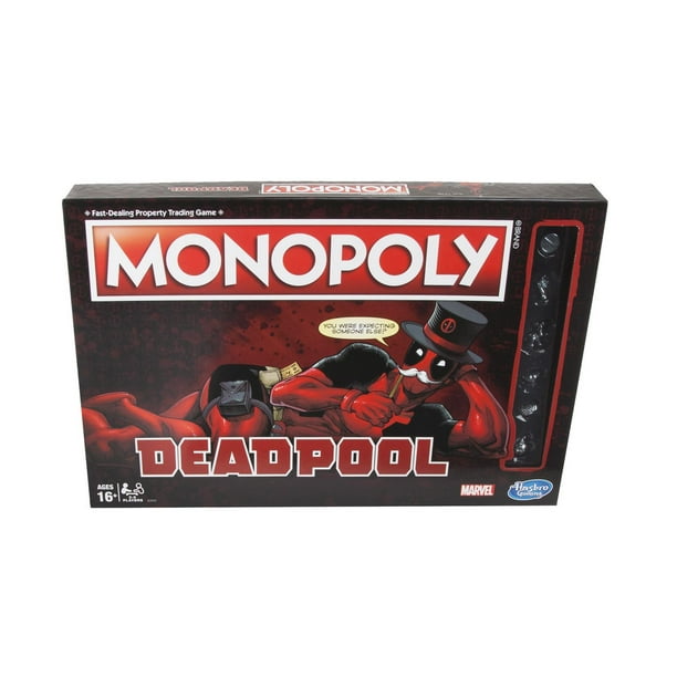 Jeu Monopoly : Édition Marvel Deadpool