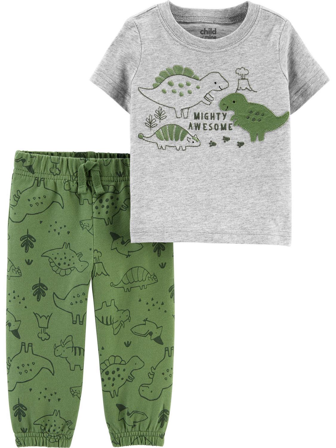 Child of Mine made by Carter's Newborn Boys 2pc Set - Dino | Walmart Canada