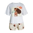 thumbnail image 1 of Disney Moana Knit Sleep 2 Piece PJ set - Adults , 1 of 2