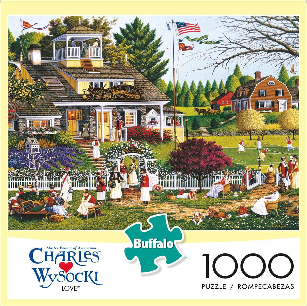 Buffalo Puzzles Charles Wysocki Lot of deals 7