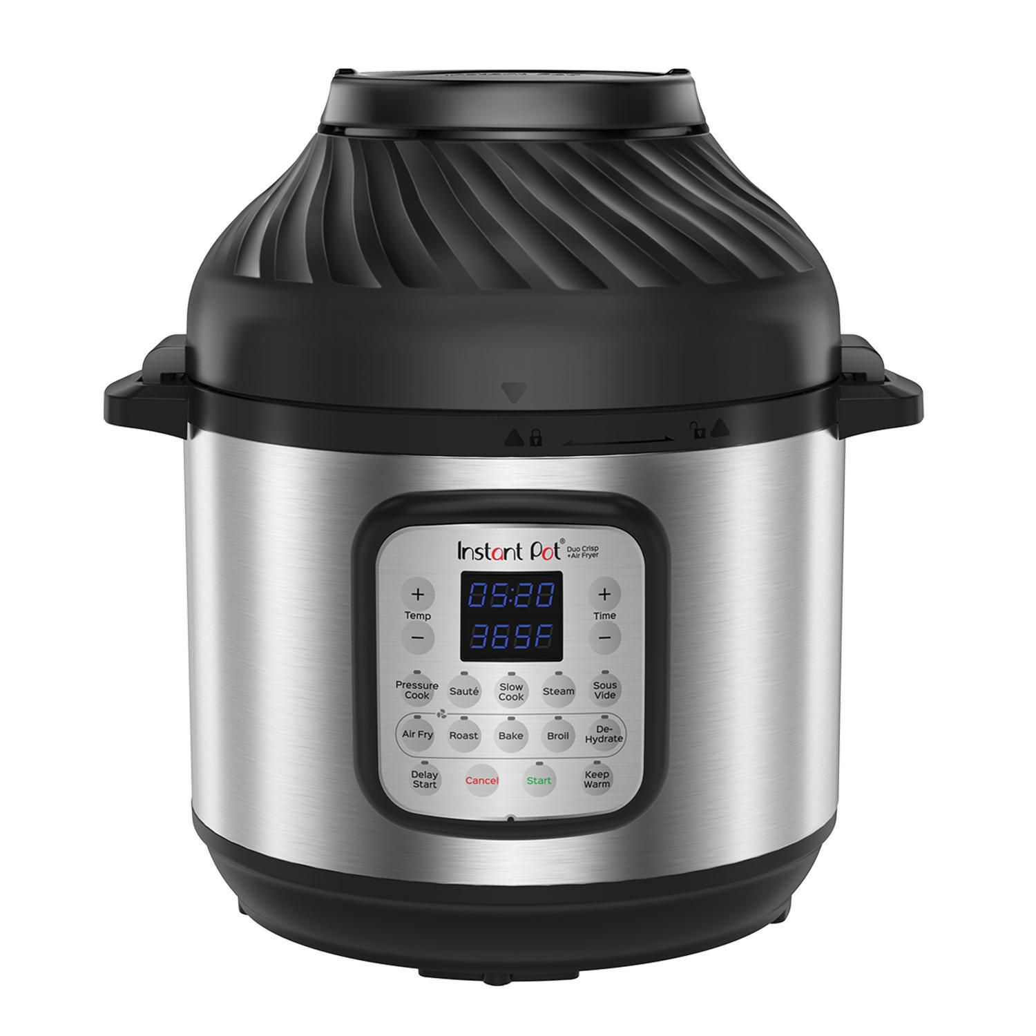 Instant Pot Quart Crisp Multi-Cooker Air Fryer, 9-in-1: Pressure Cook ...