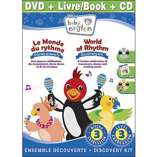 Disney Baby Einstein : Le Monde Du Rythme (DVD + CD + Livre) (Bilingue)
