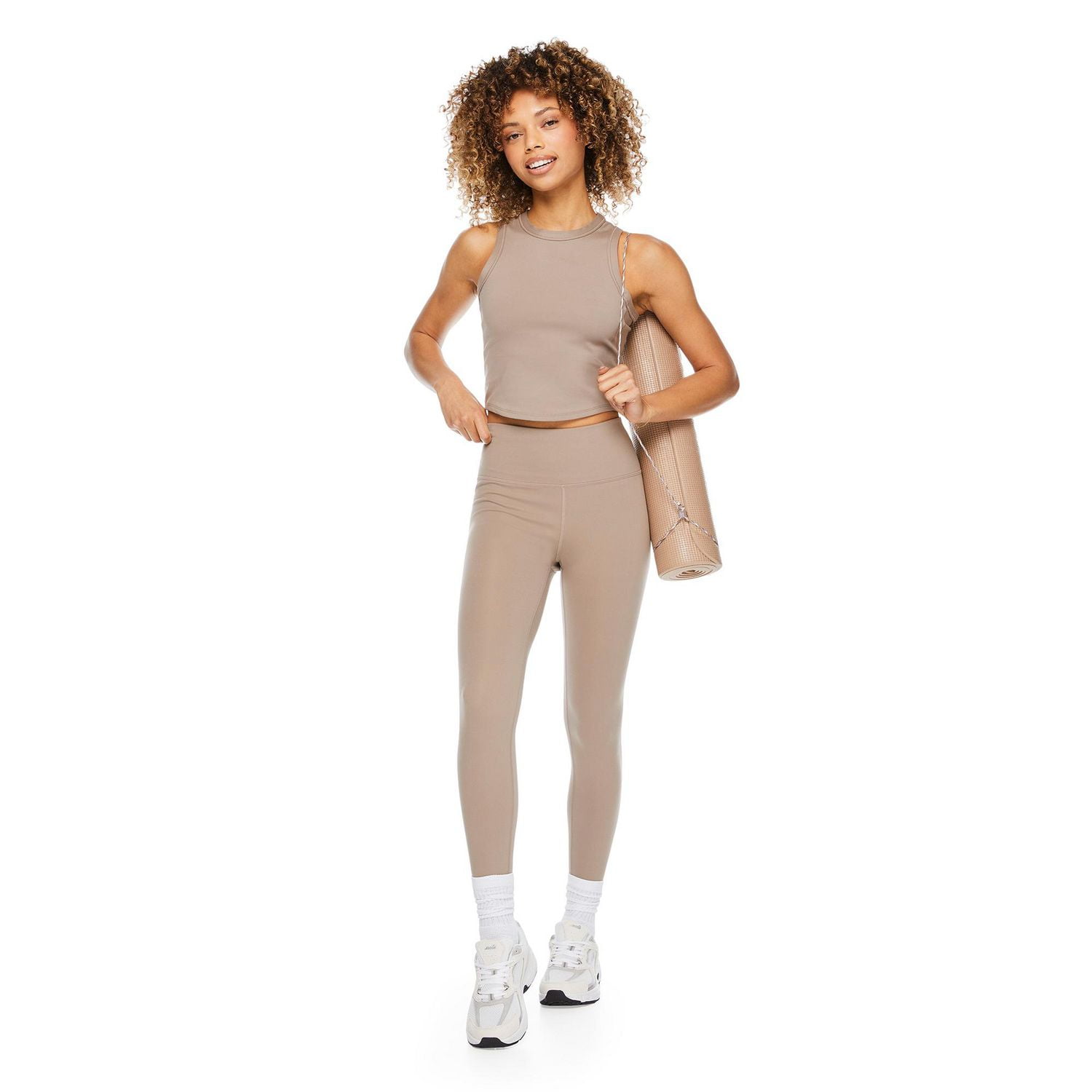 Débardeur écourté Athletic Works pour femmes