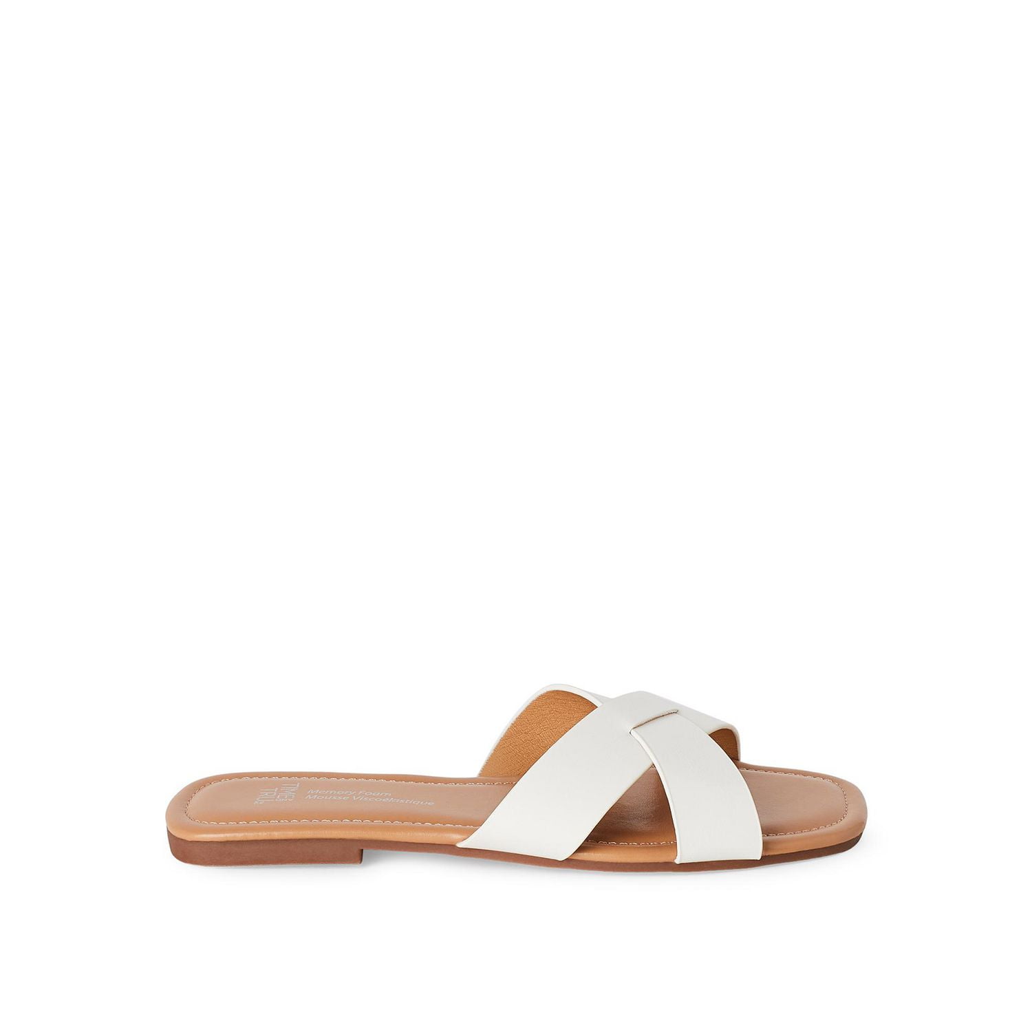 Time and Tru Women's Slip On Sandals