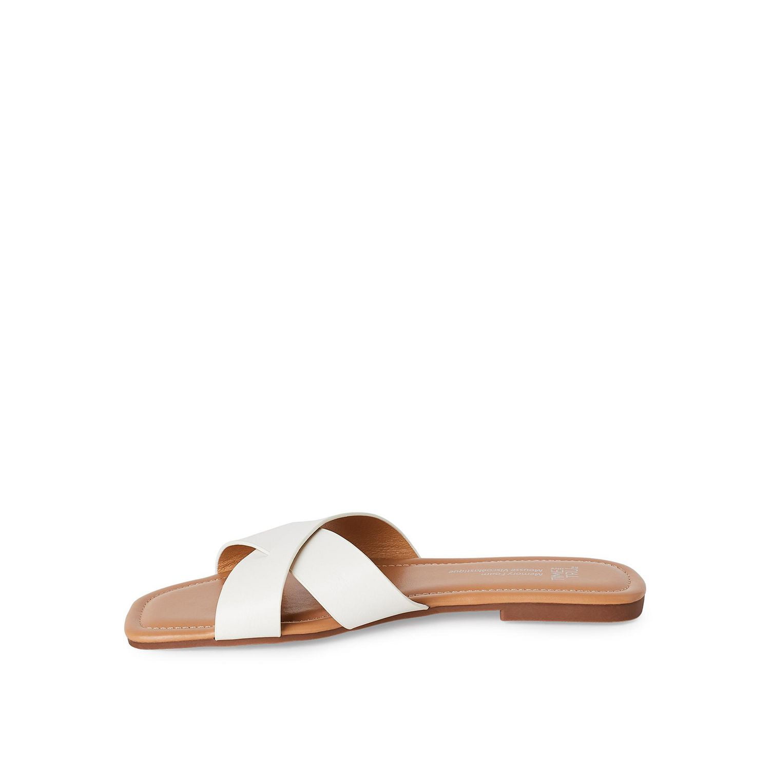 Time and Tru Women's Slip On Sandals