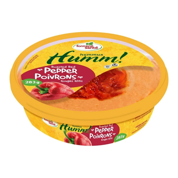 Humm Roasted Red Pepper Hummus 283 G Walmartca 2202