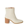 thumbnail image 1 of Time and Tru Women's Mid Calf Heel Boots, 1 of 4