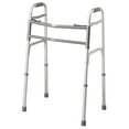 thumbnail image 1 of Medline Bariatric Two-Button Folding Walker, 1 of 3
