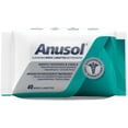 thumbnail image 1 of Anusol Lingettes nettoyantes – Apaise et rafraîchit en douceur, fabriquées avec des ingrédients d'origine naturelle, hypoallergéniques, testées clincialement – 40 lingettes, 1 of 6