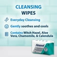 thumbnail image 3 of Anusol Lingettes nettoyantes – Apaise et rafraîchit en douceur, fabriquées avec des ingrédients d'origine naturelle, hypoallergéniques, testées clincialement – 40 lingettes, 3 of 6
