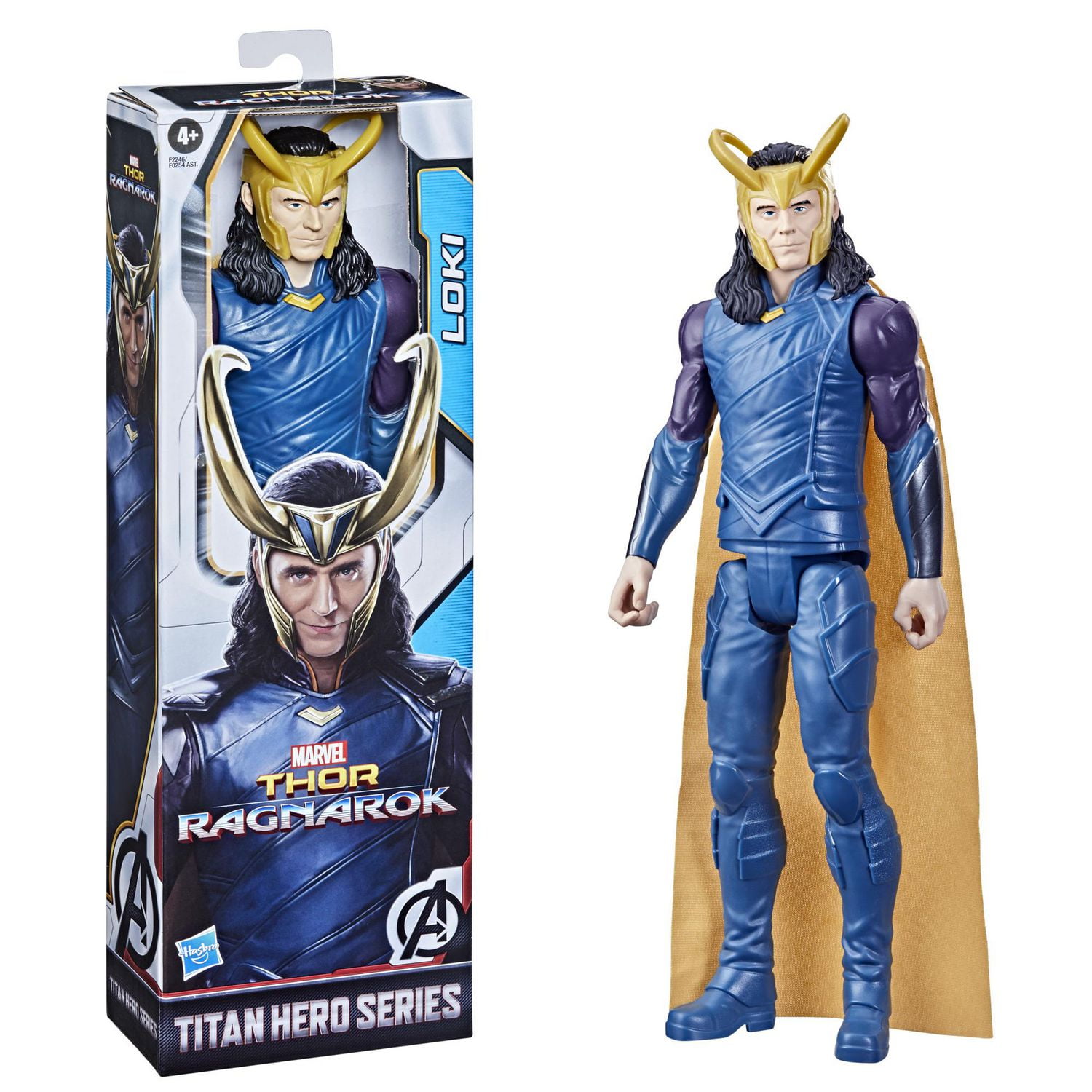 Marvel Avengers Titan Hero Series Collectible 12 Inch Loki Action Figure Toy For Ages 4 and Up