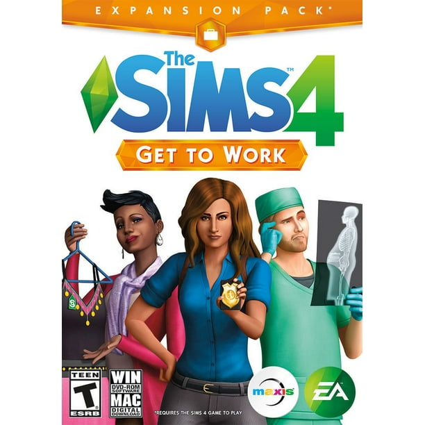 Sims 4: Get To Work (Jeu vidéo PC) Anglais