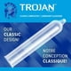 Trojan Classique condoms lubrifiés 30 condoms lubrifiés en latex – image 2 sur 7