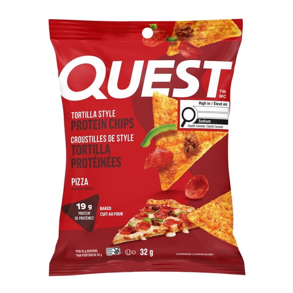 Quest Pizza Flavoured Tortilla Style Protein Chips