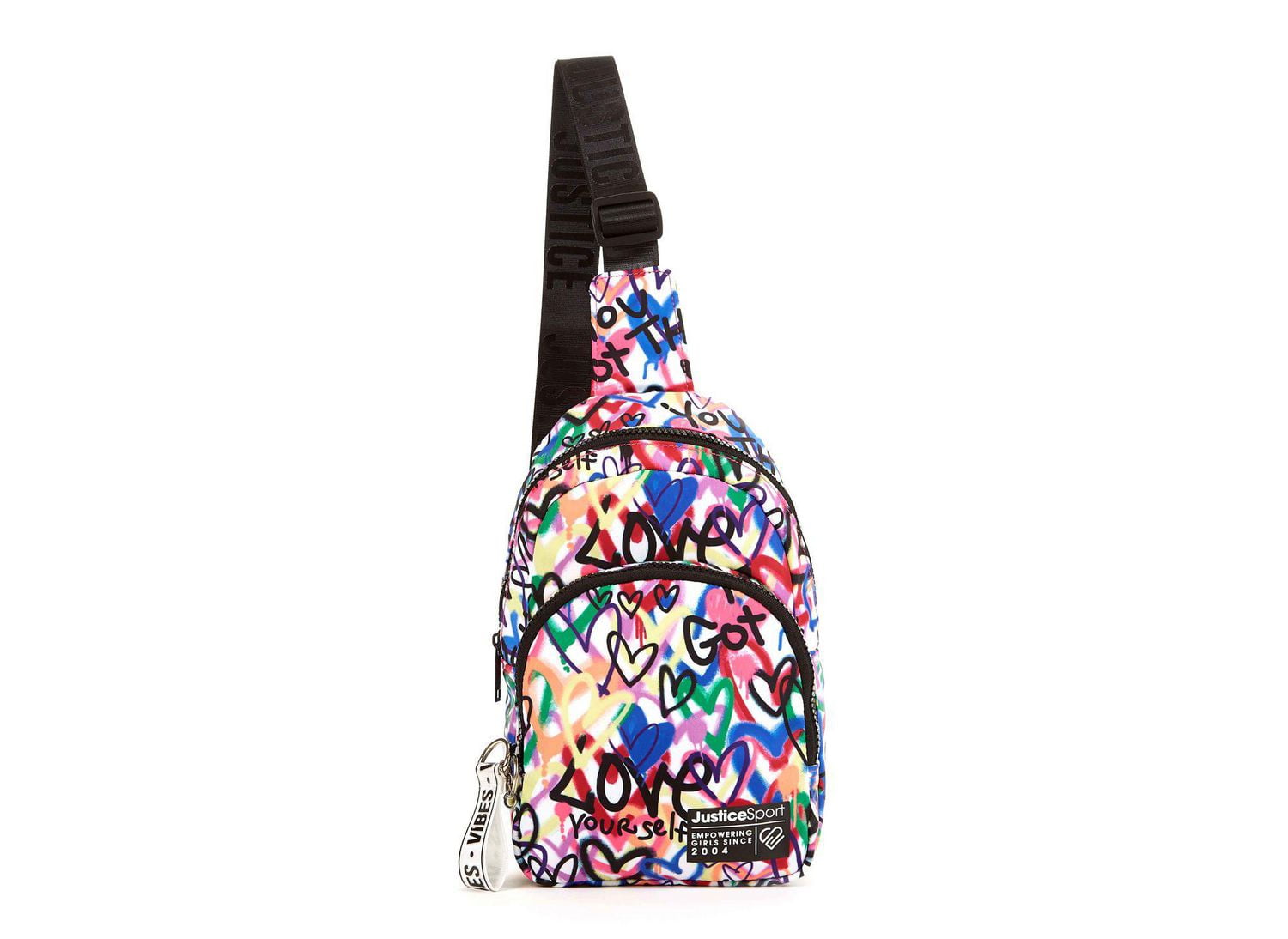justice sling bag