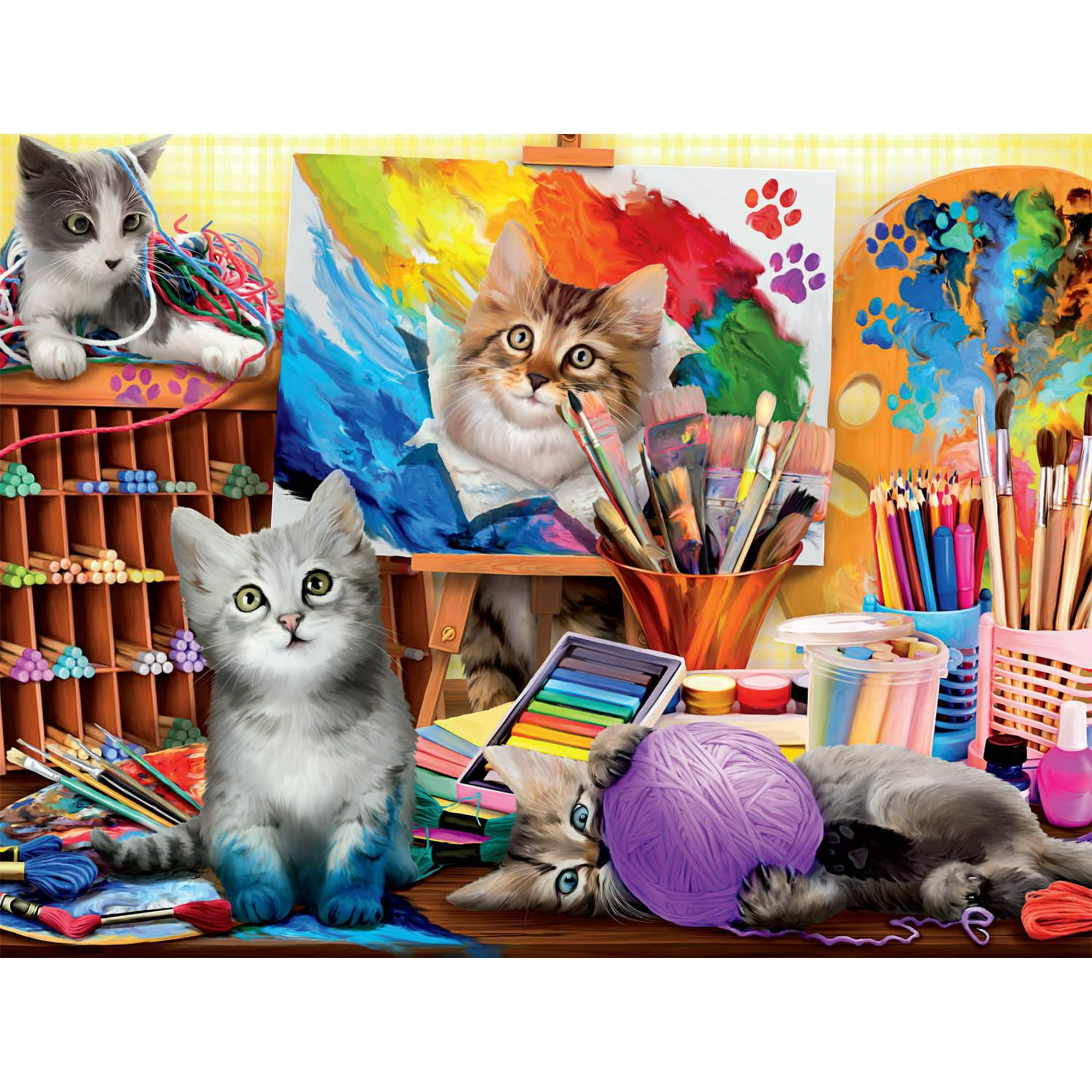 Buffalo Games - Cats - Art Shop Kittens - 750 Piece Jigsaw Puzzle -  Walmart.ca