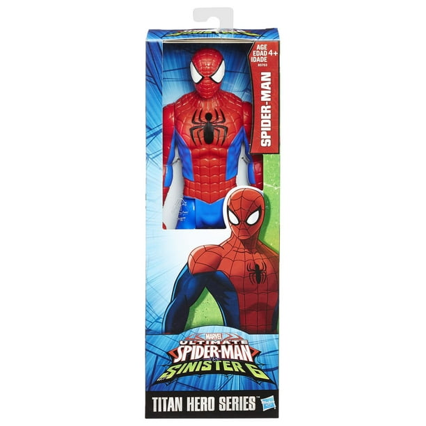 Marvel Spider-Man: Titan Hero Series Marvel's Scarlet Spider Figurine  d'action super-héros à l'échelle de 12 pouces Jouet Pour les grands enfants  pour les enfants de 4 ans et plus 