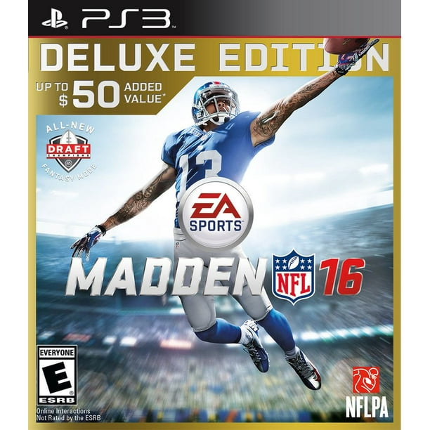 Jeu vidéo Madden NFL 16 Édition de luxe PS3