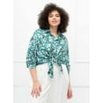 thumbnail image 1 of Tie Front Top, 1 of 3