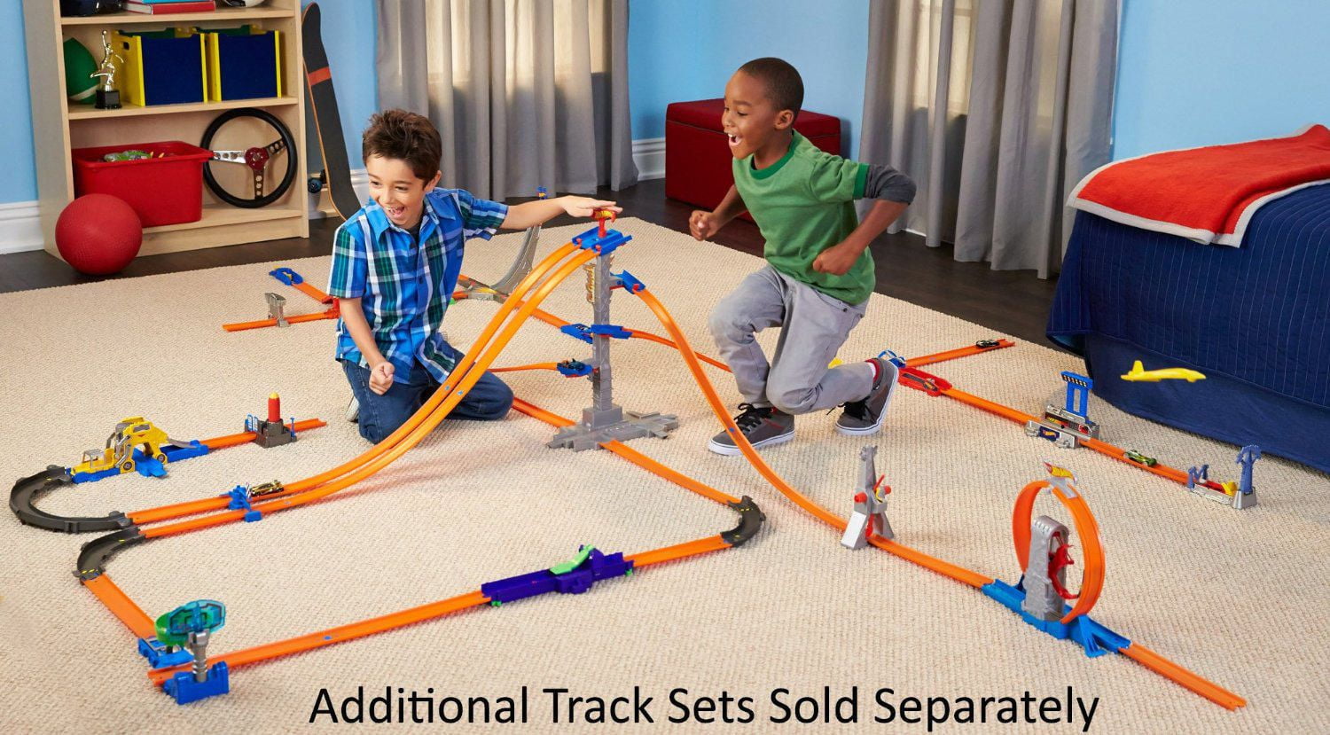 Hot wheels track builder essentials curve pack online