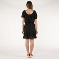 thumbnail image 3 of DV robe babydoll à manches courtes et col rond, 3 of 4