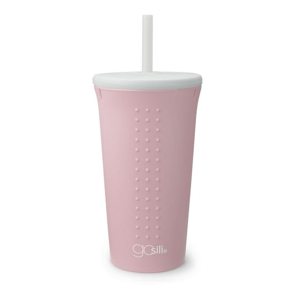 GoSili 16oz to Go Cup Pink Print