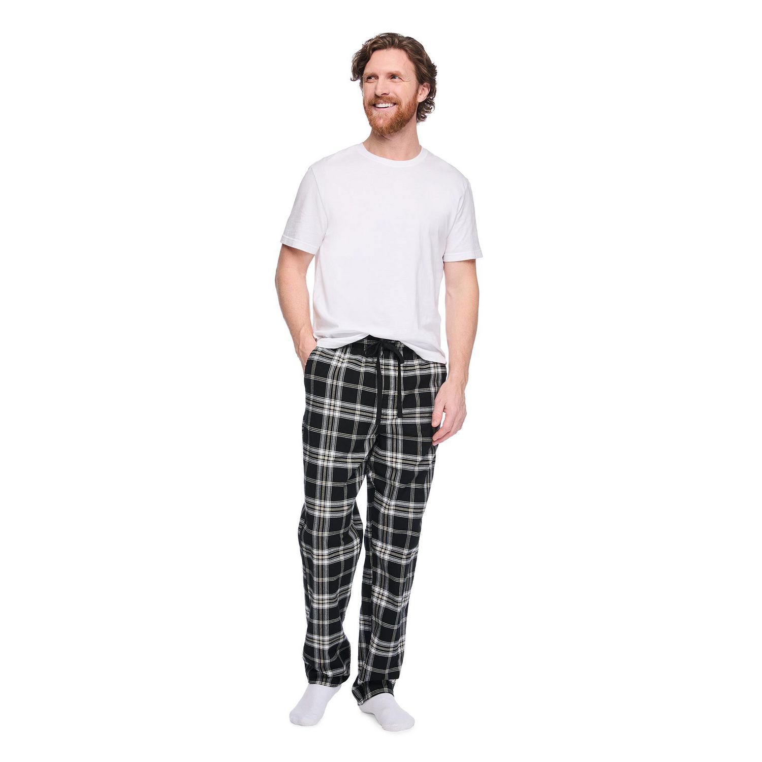 Pantalon de nuit en twill George pour hommes