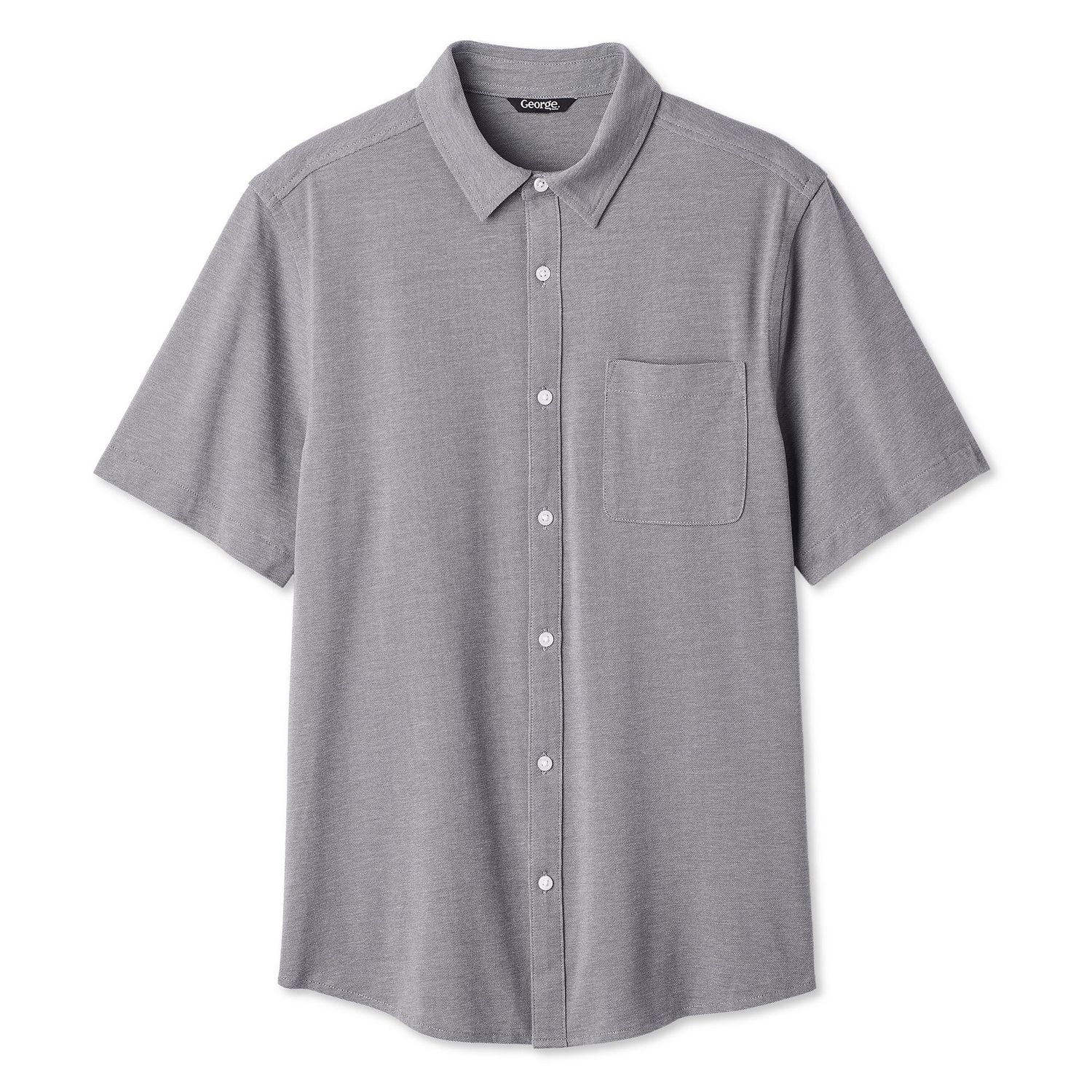 Chemise boutonnée en tricot George pour hommes