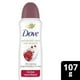 Antisudorifique en Vaporisateur à Sec Dove Soin Avancé Parfum Revivifiant 107 g Antisudorifique – image 1 sur 7