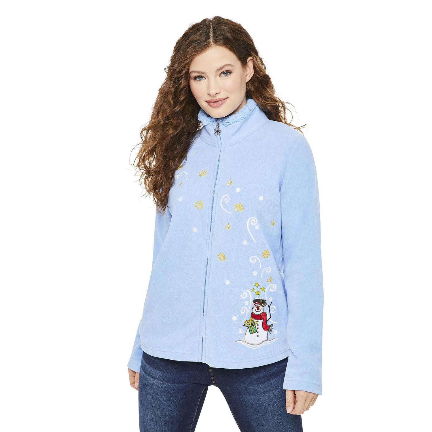 George Women's Long Sleeve Graphic Fleece