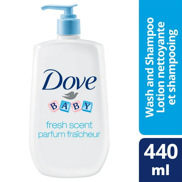 Dove® Baby Parfum fraîcheur Nettoyant pour le corps et shampooing pour bébé