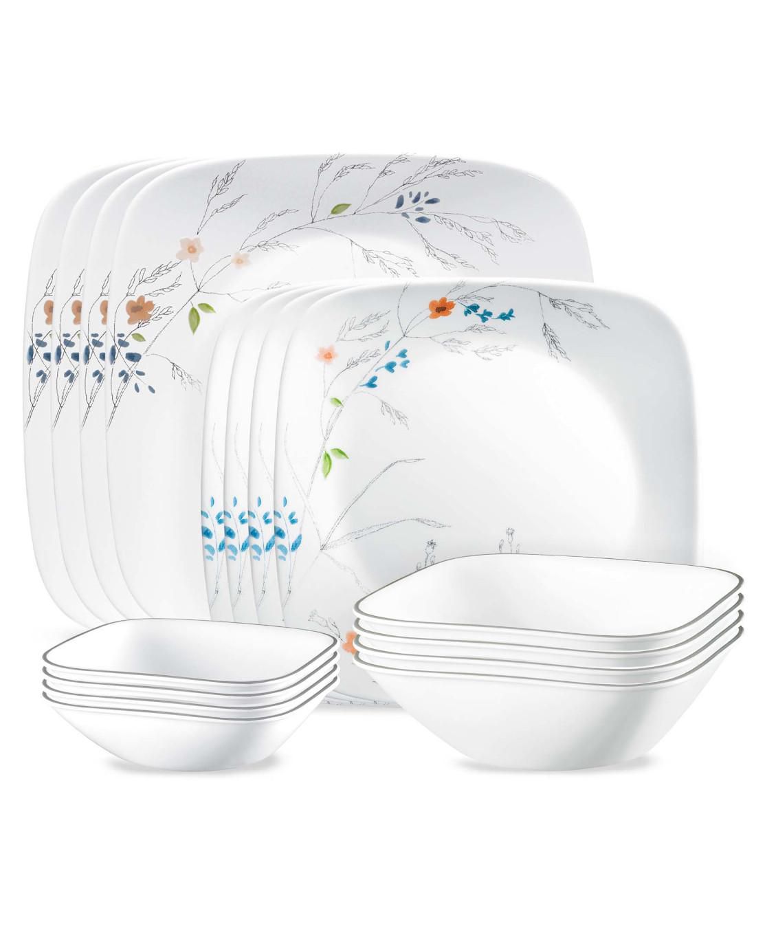 Corelle dinner outlet set walmart