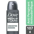 thumbnail image 1 of Dove Men+Care® Unscented Dry Spray Antiperspirant, 1 of 5
