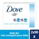Dove® Baby Pain nettoyant pour bébé Parfum fraîcheur – image 1 sur 2