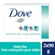 Dove® Baby Peau sensible Pain nettoyant pour bébé – image 1 sur 2