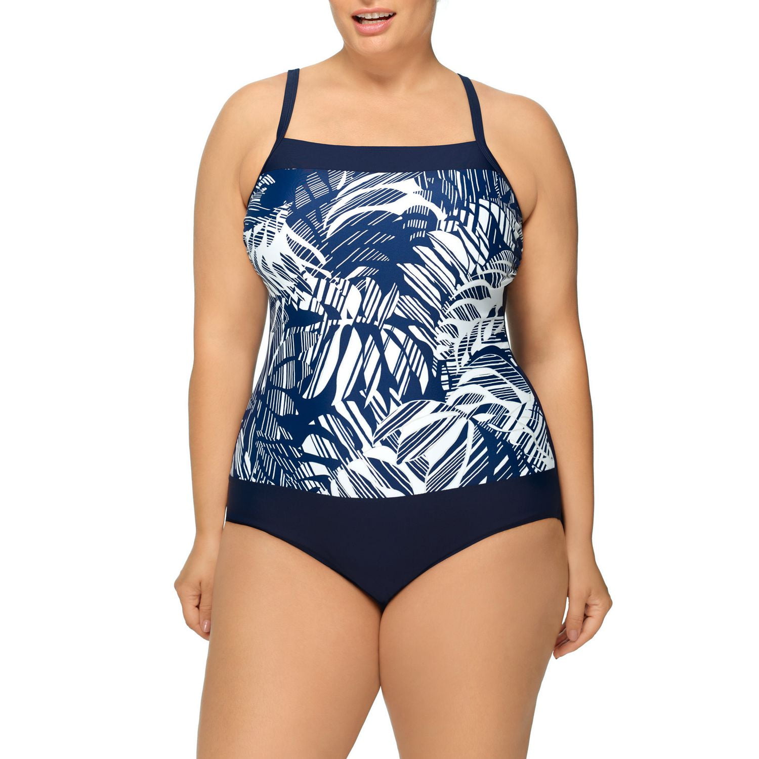 Maillot de bain discount taille plus walmart