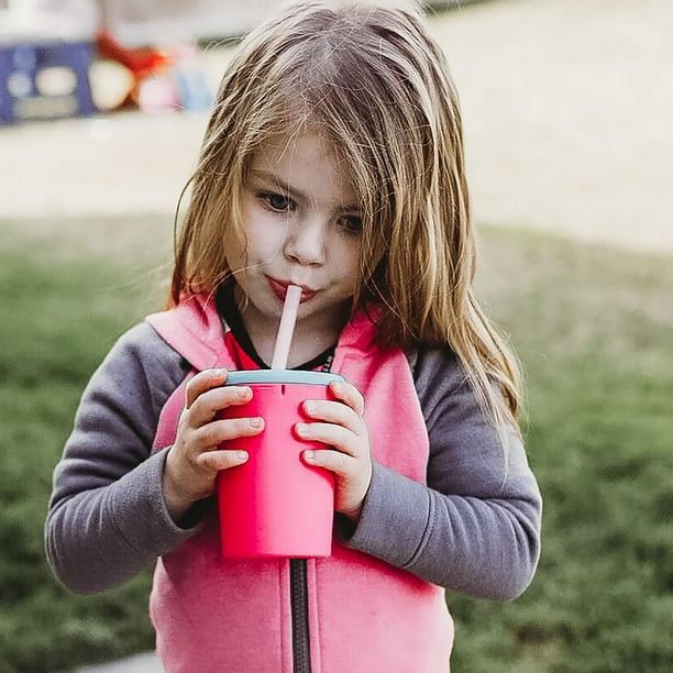 GoSili 12 oz Straw Cup, Berry/Sea