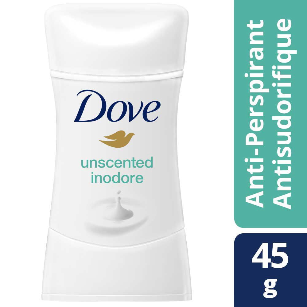 Dove® Women's Advanced Care Unscented AntiPerspirant Stick Walmart Canada