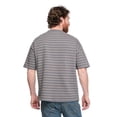 thumbnail image 3 of George Men's Striped Loose Fit T-Shirt, 3 of 6