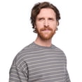 thumbnail image 4 of George Men's Striped Loose Fit T-Shirt, 4 of 6