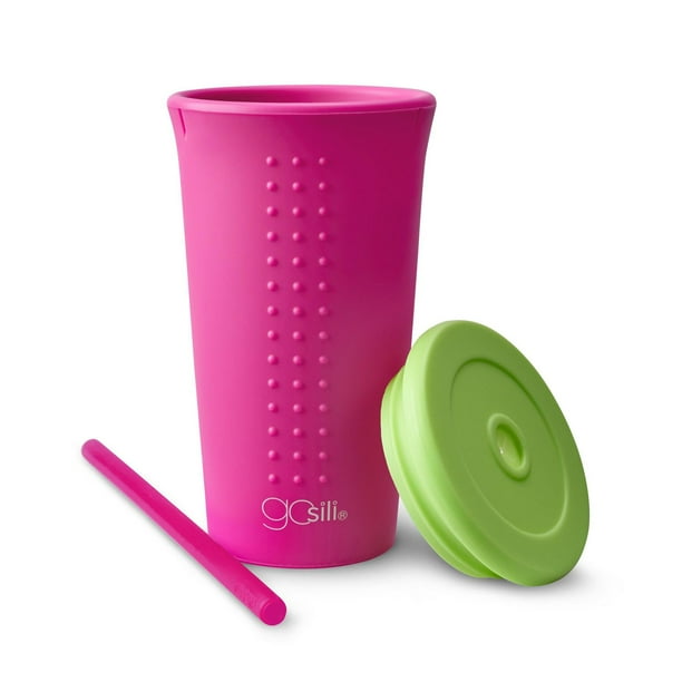 Flip N Lock™ Elephant Straw Cup