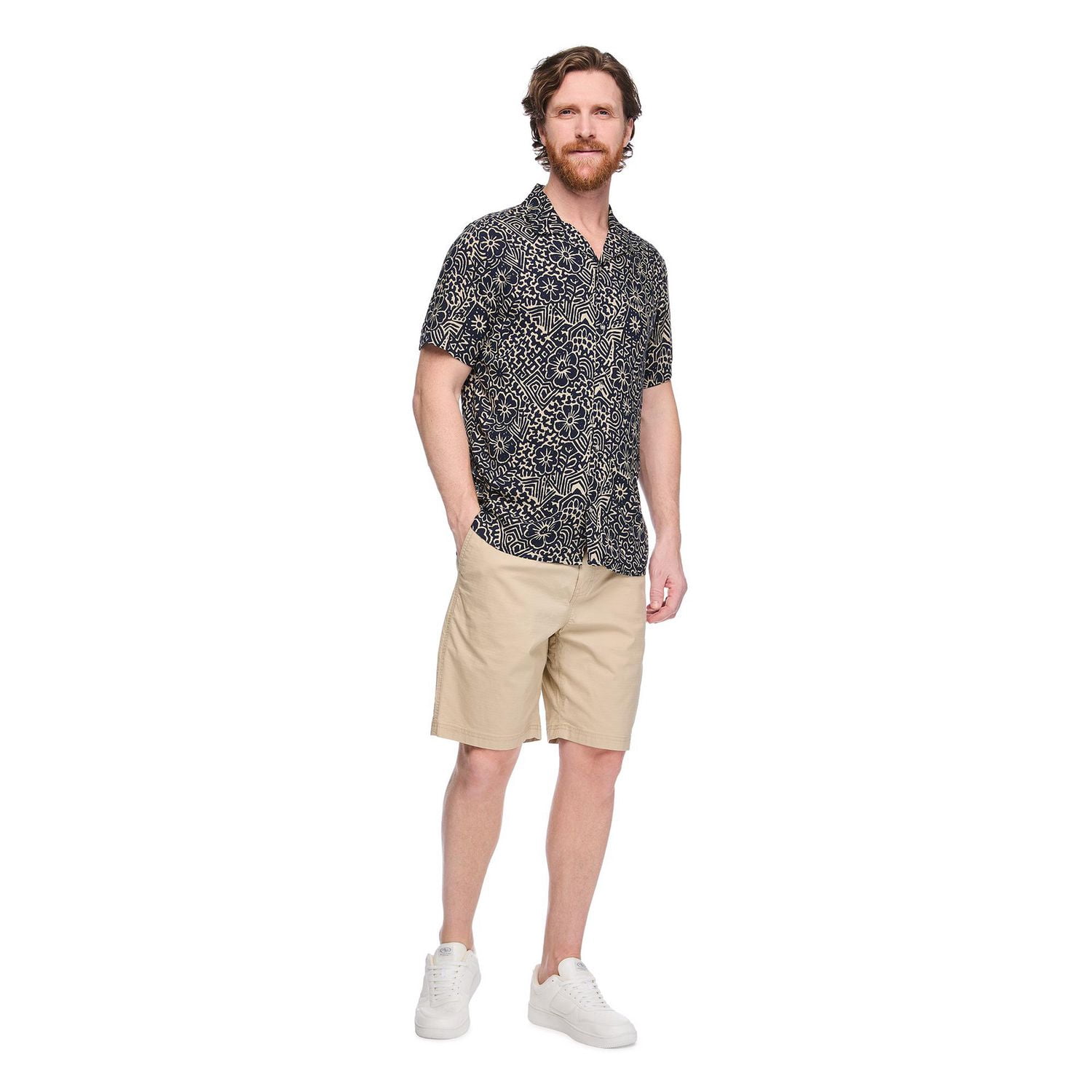 Chemise de vacances imprimée George pour hommes