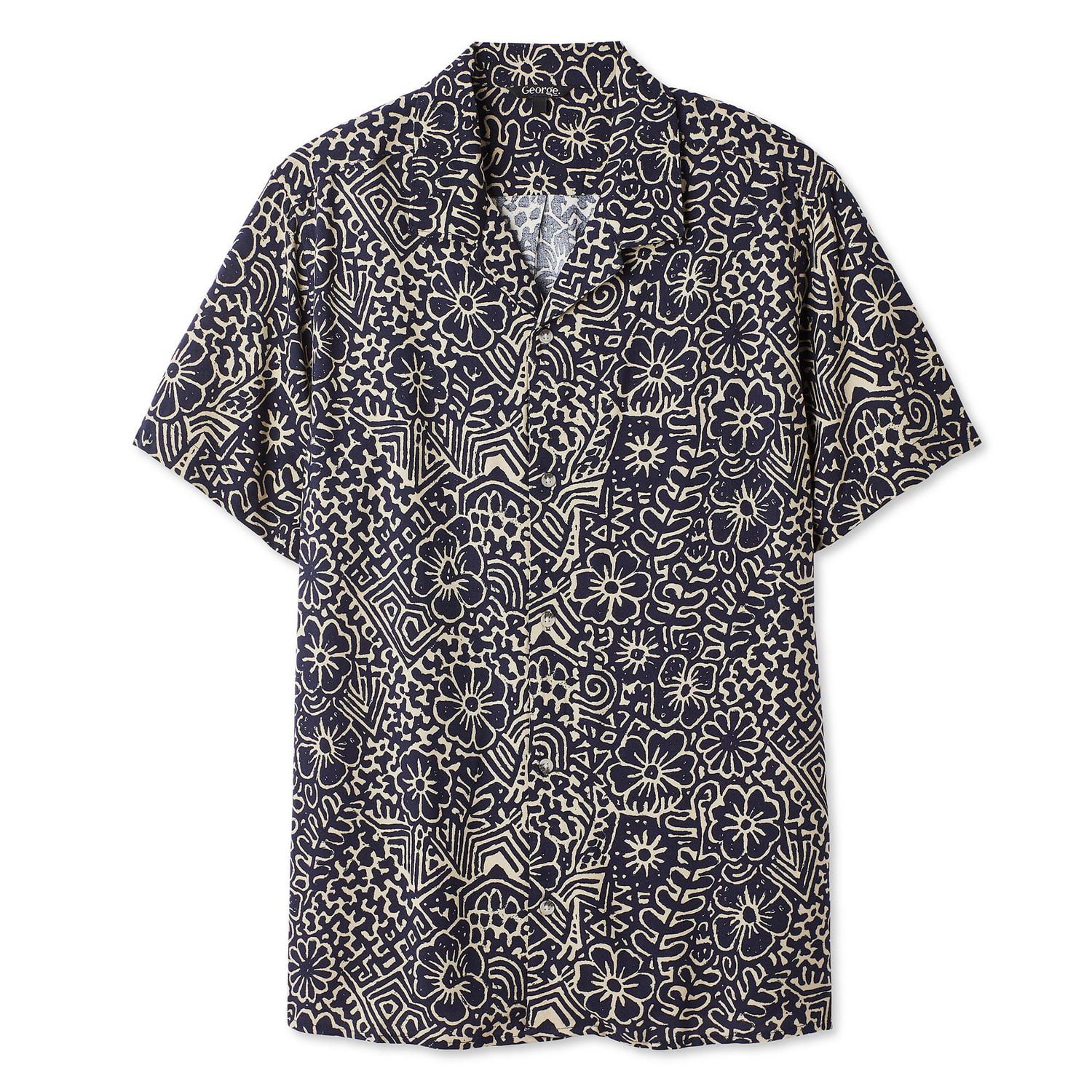 Chemise de vacances imprimée George pour hommes