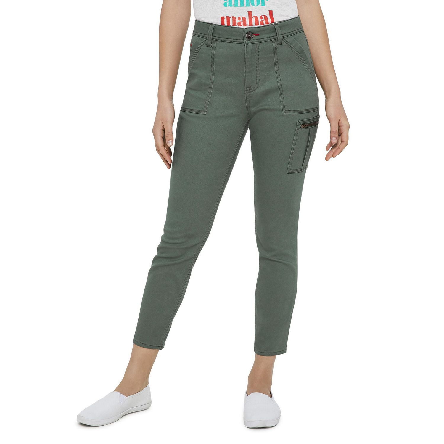 LOVE Ellen DeGeneres Madison Utility High-Rise Skinny Jean