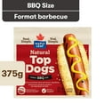 thumbnail image 1 of Maple Leaf Natural Top Dogs BBQ Hot Dogs, 375 g, 1 of 9