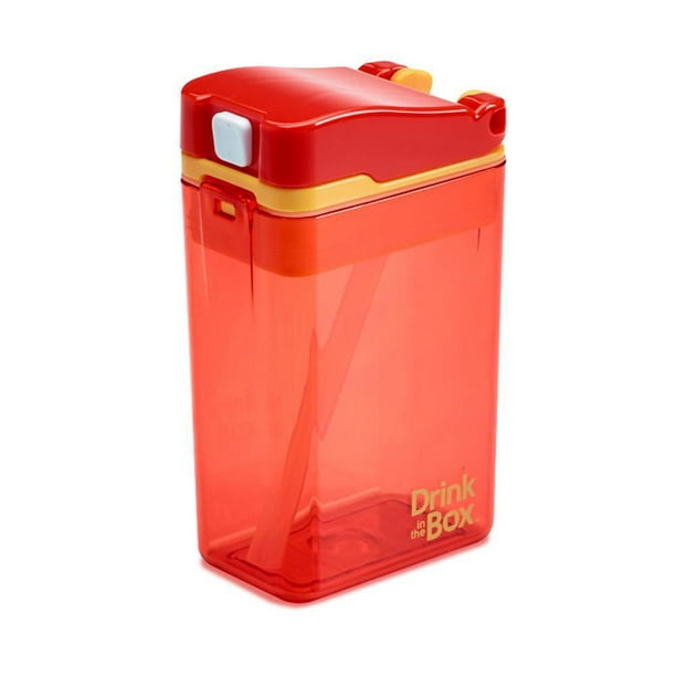 Drink in The Box Eco-Friendly Reusable Drink and Juice Box Container ...